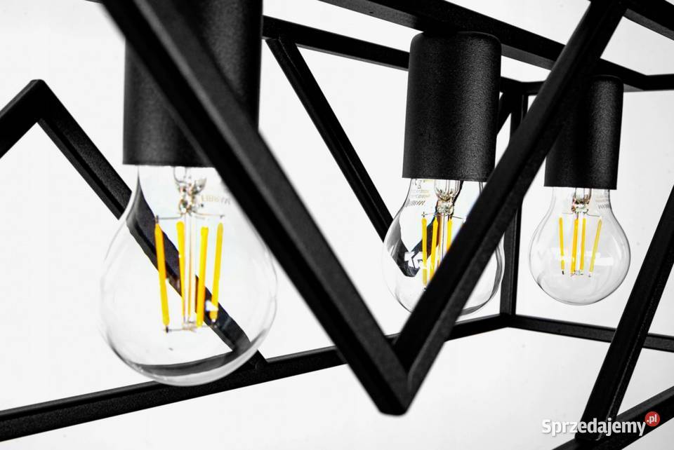 LAMPA SUFITOWA WISZĄCA INDUSTRIAL LOFT METAL Choroszcz