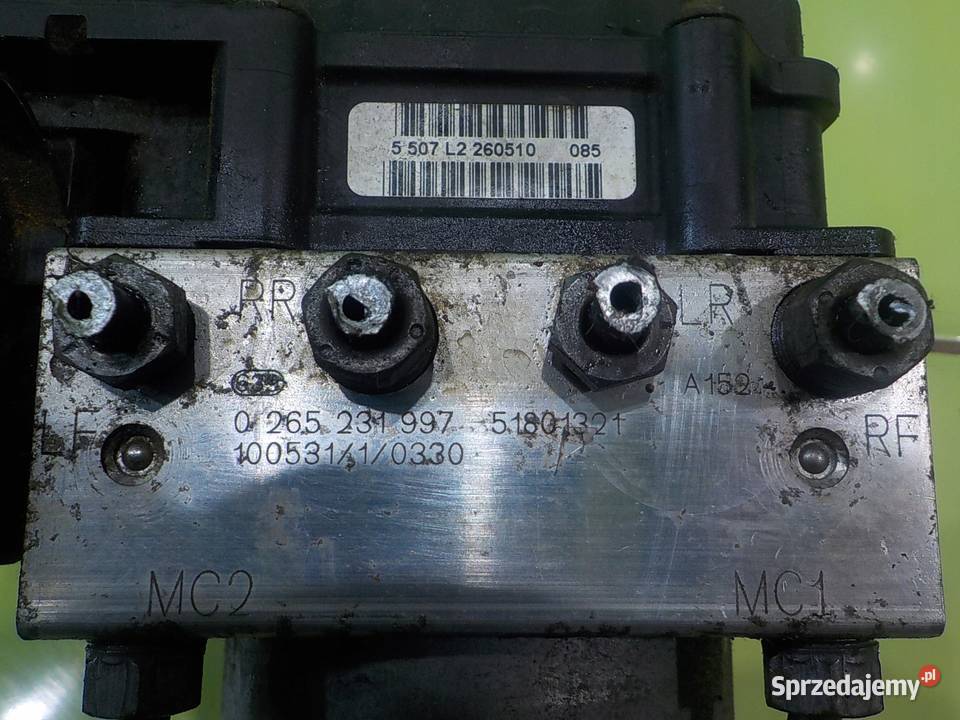 CITROEN NEMO 14 B 10r VAN pompa ABS 51801321 Suków