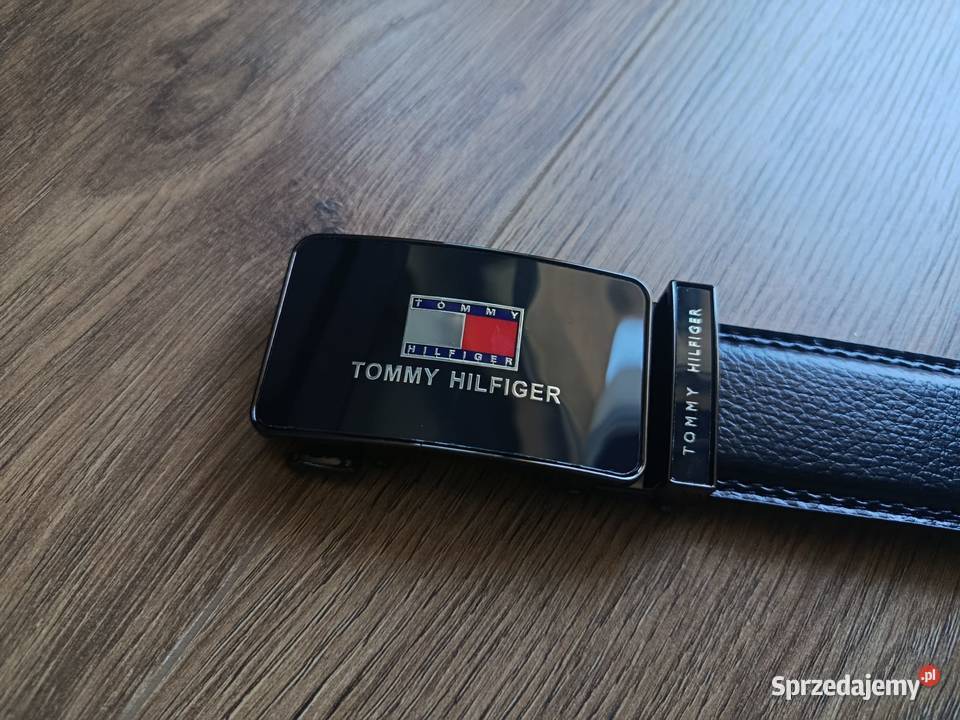 Pasek skórzany męski Tommy Hilfiger do garnituru Białystok sprzedam