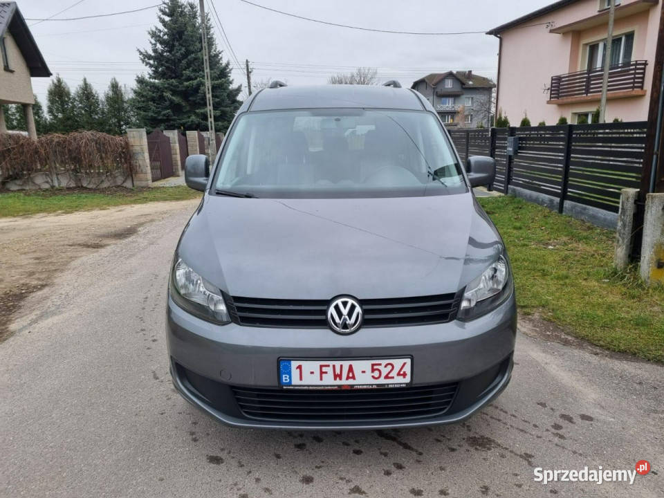 Volkswagen Caddy L2 Długi Zadbany Org Przebieg lakier metallic Wojkowice Kościelne