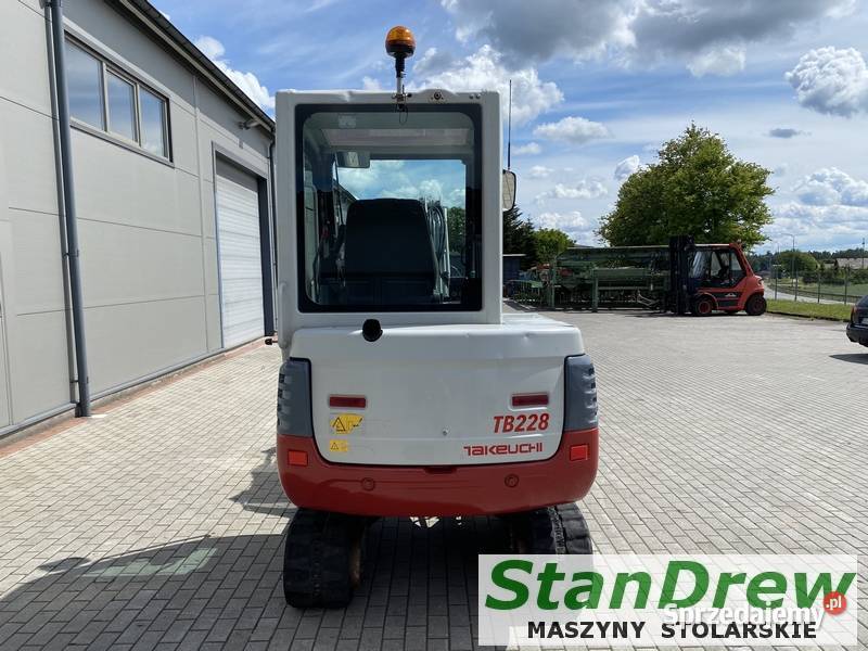 Minikoparka Takeuchi TB 228 Koparka Mojusz