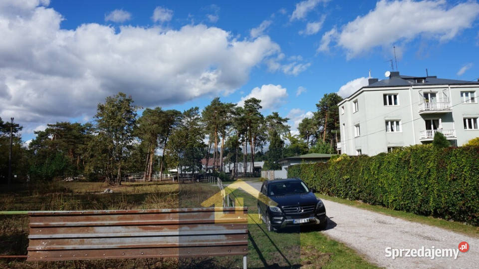 Działka budowlana w Józefowie utwardzona