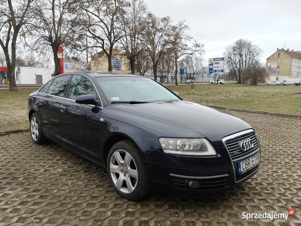 Audi A6 C6 30 TDI Quattro manual reflektory ksenonowe Elbląg sprzedam