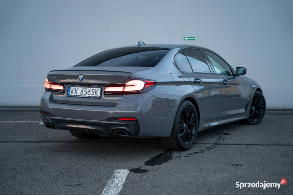 BMW 520 M Sport xDrive Adaptive LED HiFi Shadow 73582km małopolskie Kraków