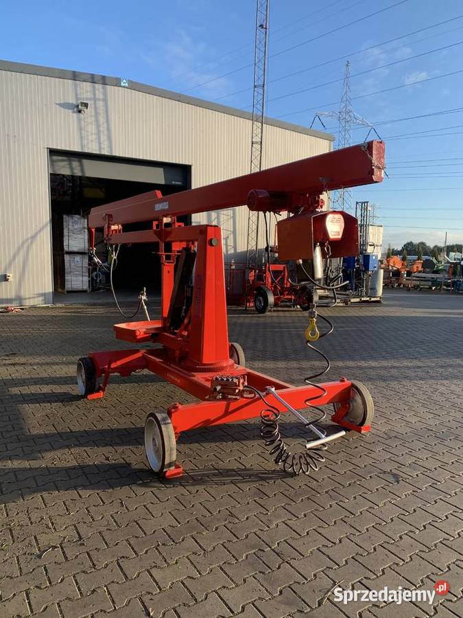 Dźwig Steinweg MK4005 minikran wciągarka pełny VAT Ślesin