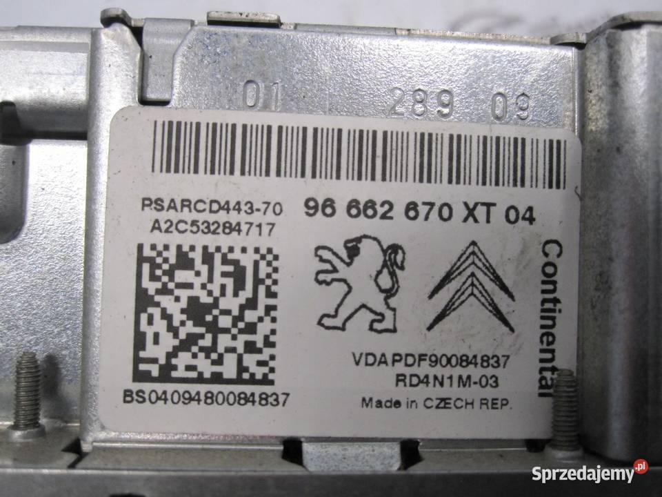 C4 GRAND PICASSO I 10r radio CD A2C53257135 osobowe sprzedam