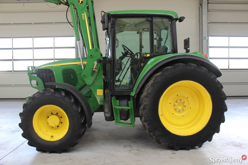 Ciągnik rolniczy John Deere 6420 SE Skrzynia biegów Manualna Sokoły sprzedam