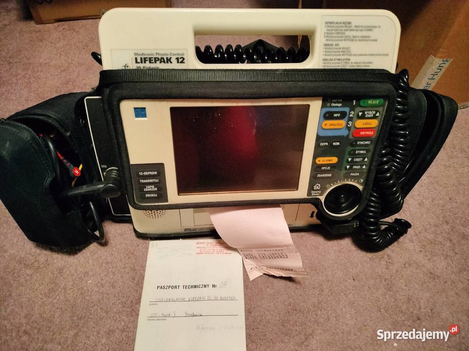 defibrylator lifepak12 lubuskie