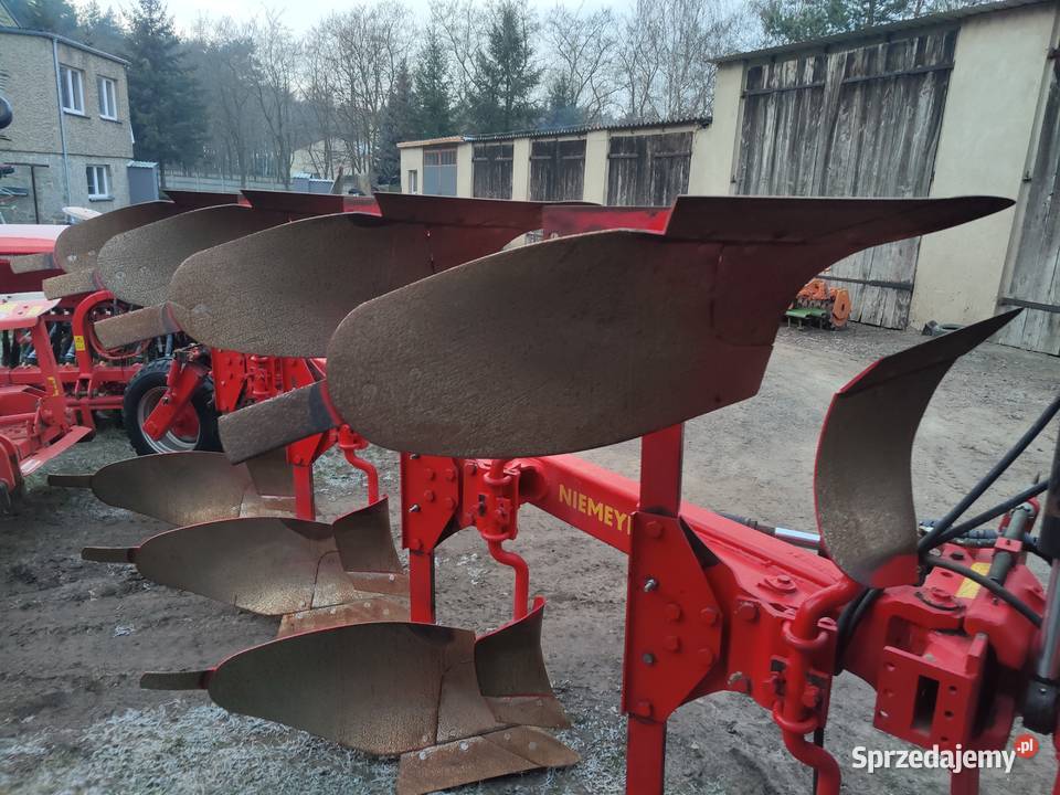 Pług 4skibowy obrotowy Niemeyer AlphaLemken Rabe nieuszkodzony Przemęt sprzedam