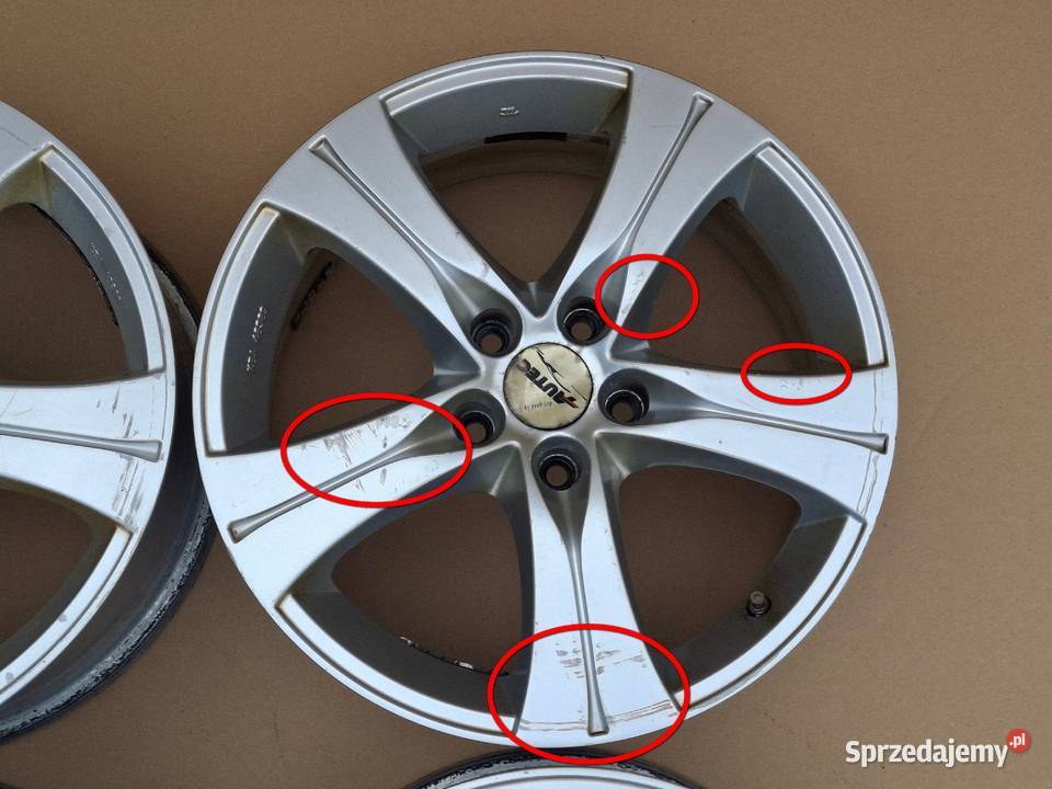 AUTEC FELGI ALUFELGI KOMPLET 17 75J ET35 5X112 Bieleń sprzedam