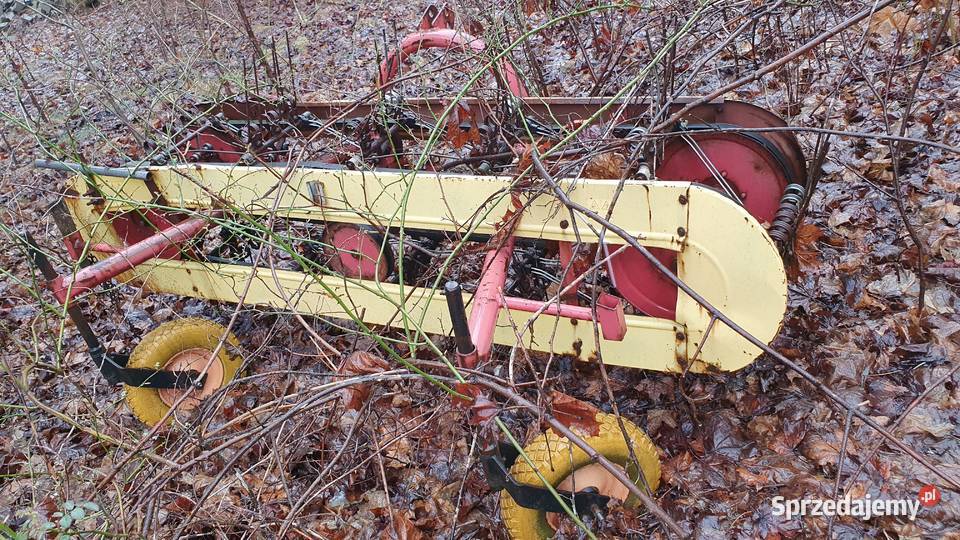 Przetrząsaczo zgrabiarka taśmowa łódzkie