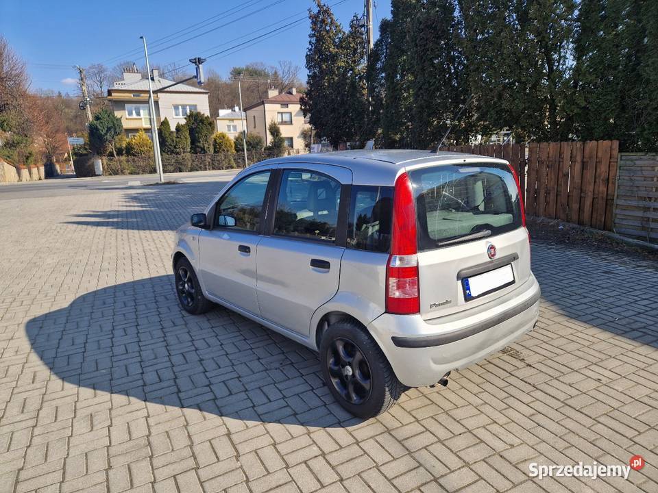 Fiat Panda 11 z gazem lpg 2008r wspomaganie poduszka powietrzna Krosno