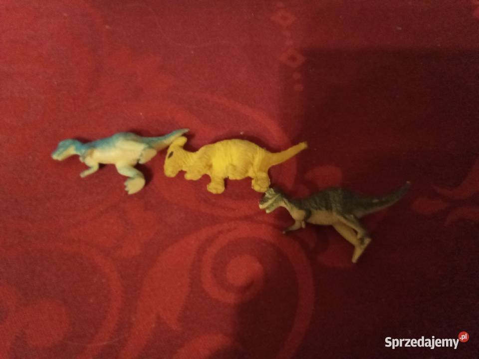 Małe dinozaury 3 sztuki mazowieckie Warszawa