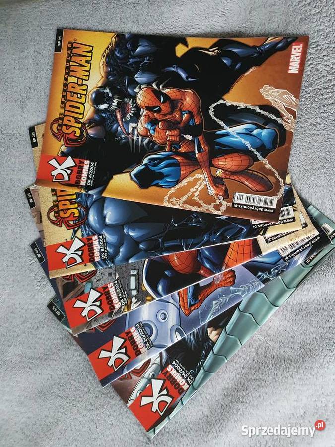 The Spectacular Spiderman Venom komplet 5 Komiksy Gdynia