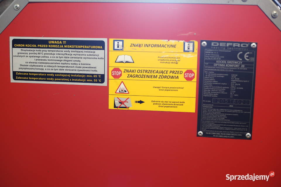 Piec DEFRO i ogrzewacz wodny ERmet Tarnów