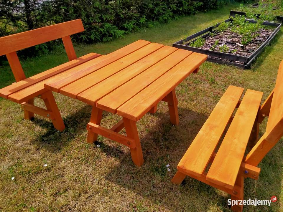 Meble ogrodowe sosna Szamotuły
