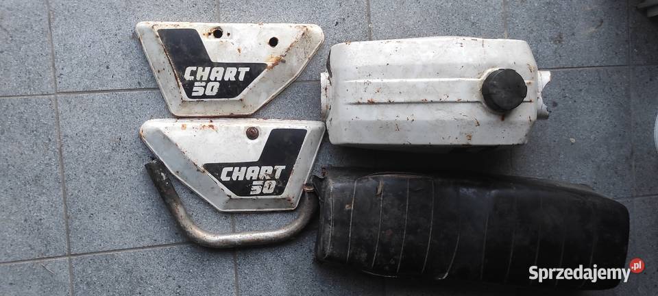 Romet Chart bak boczki siedzenie Grybów