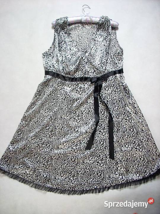 Sukienka satynowa urocza 44 46 Nowy Sącz