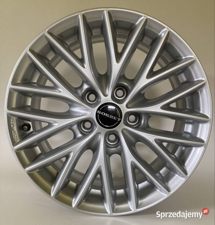 4 x Oryginalne felgi marki Borbet 70Jx16 ET 38 Średnica 16" Zgorzelec