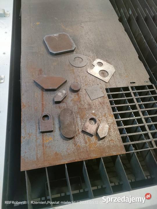 Cięcie plazmą CNC wypalanie plazmą podkarpackie Rzemień