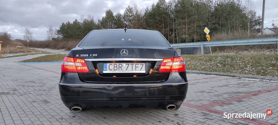 Mercedes Benz E klasa avantgarde W212 przyciemniane szyby Klasa E kujawsko-pomorskie Brodnica