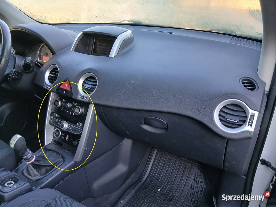 Listewka kokpitu deski rozdzielczej Renault Rok produkcji 2010 Szczerbice