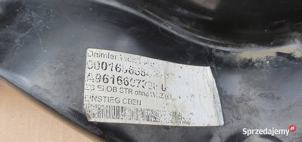 MERCEDES ACTROS WSPORNIK UCHWYT MOCOWANIE Bieleń