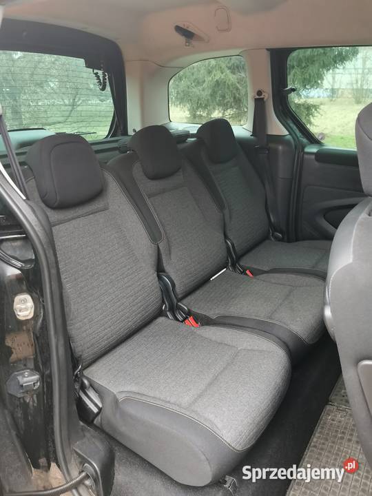 Sprzedam Citroen berlingo 16 bluehdi 120hp czarny mazowieckie Pruszków