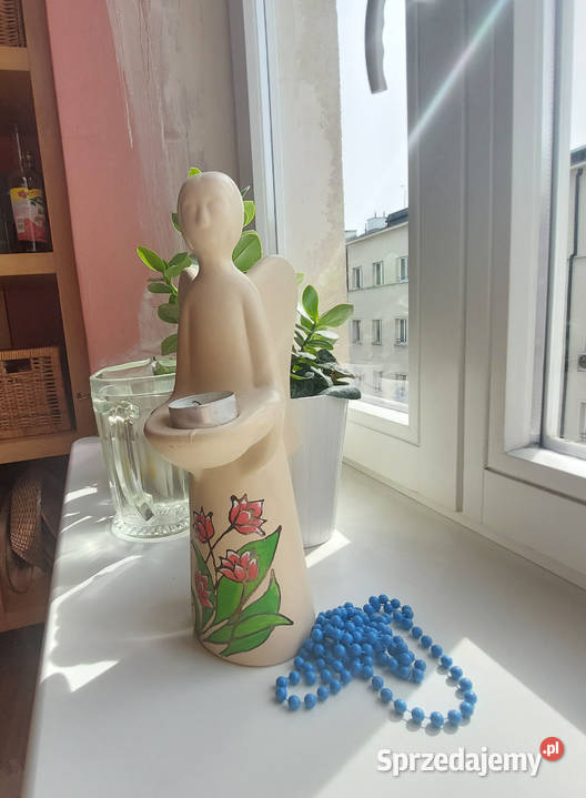 Figurka terakota jasna na świeczki Warszawa