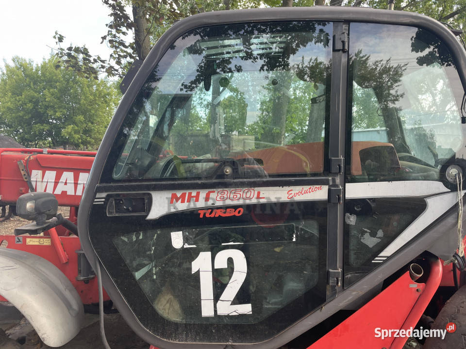 Manitou MHT 860 części zwolnica zwrotnica dyfer wielkopolskie Jastrzębniki