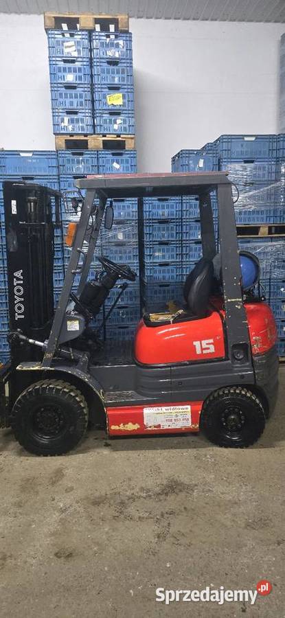 Wózek widłowy TOYOTA 6FGL 1500 udźwig Proszowice
