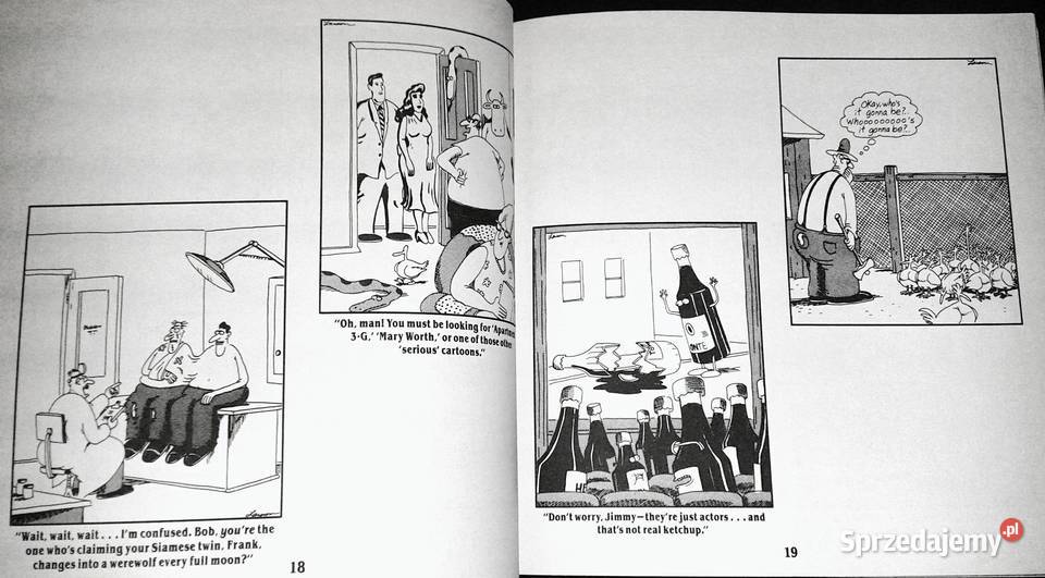 Unnatural selections A far side collection Gary Rok wydania 1998 lubelskie Chełm