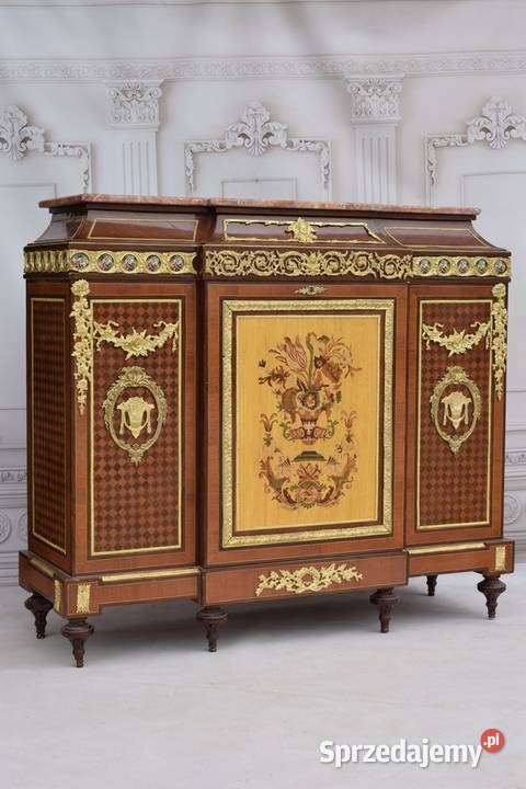 Francuska Komoda Empire Drewno Mosiądz Szafa małopolskie Kraków
