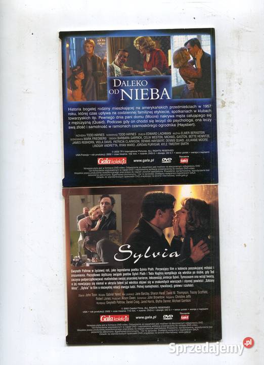 Daleko nieba Sylvia 2 filmy DVD Szczecin