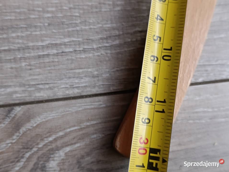 wieszaki drewniane PRL ramiączka 8 sztuk Poznań