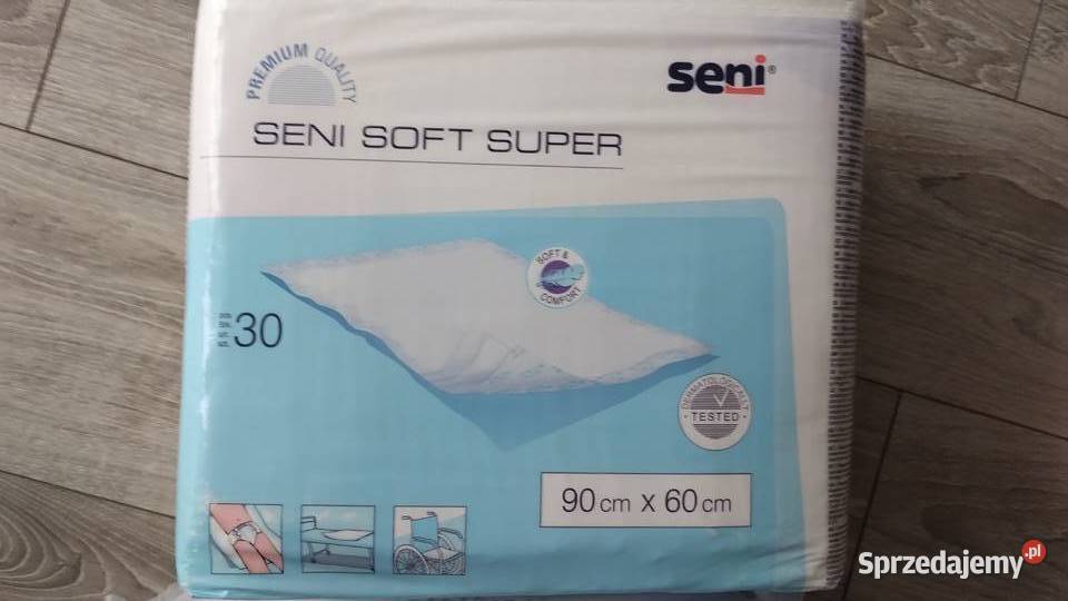 podkłady higieniczne SENI SOFT SUPER 90X60 90 wielkopolskie Poznań sprzedam