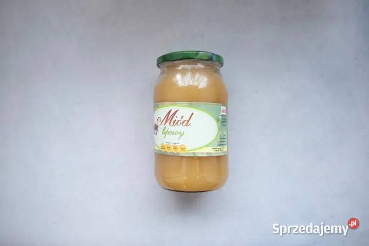 Naturalny miód lipowy 1200g na przeziębienie Rzeszów