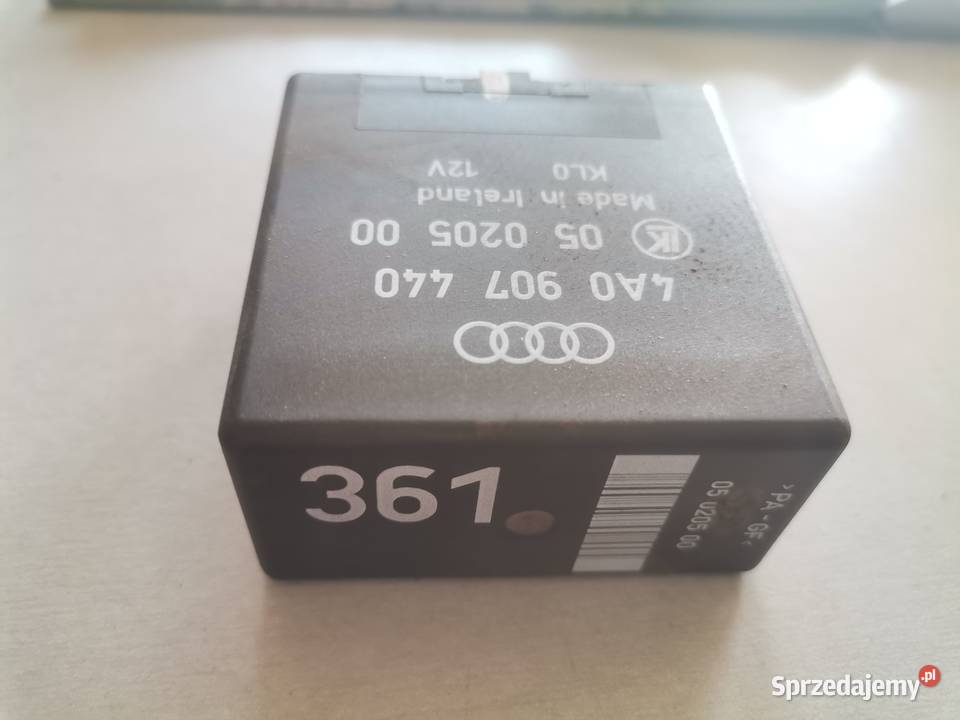 AUDI A6 C5 A3 8L PRZEKAŹNIK 361 4A0907440 Rok produkcji 2002 Przekaźniki Nowy Sącz