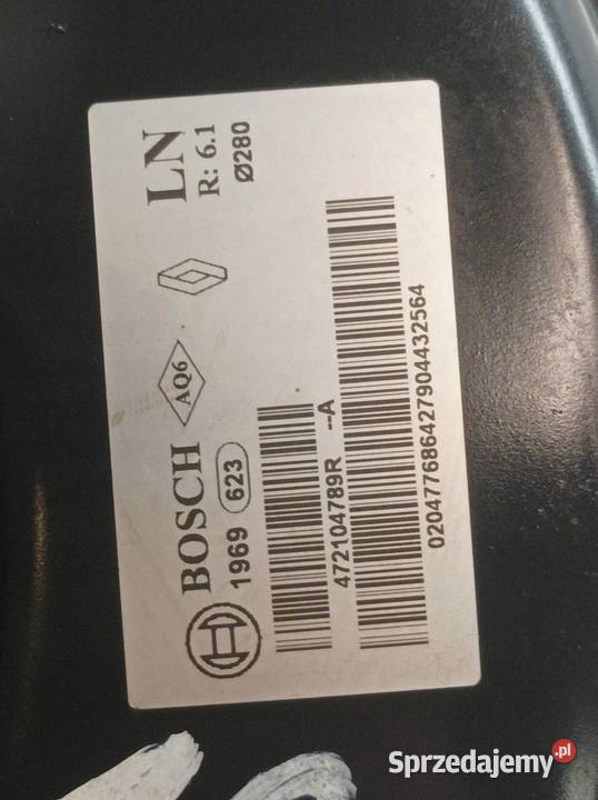 POMPA HAMULCOWA SERWO 472104789R Renault