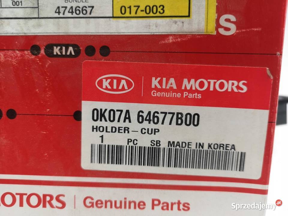 STOJAK NA KUBEK UCHWYT KIA SPORTAGE 19982003