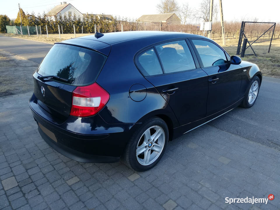 BMW 118d M47 20diesel 122 5drzwi klima tempomat Sompolno sprzedam