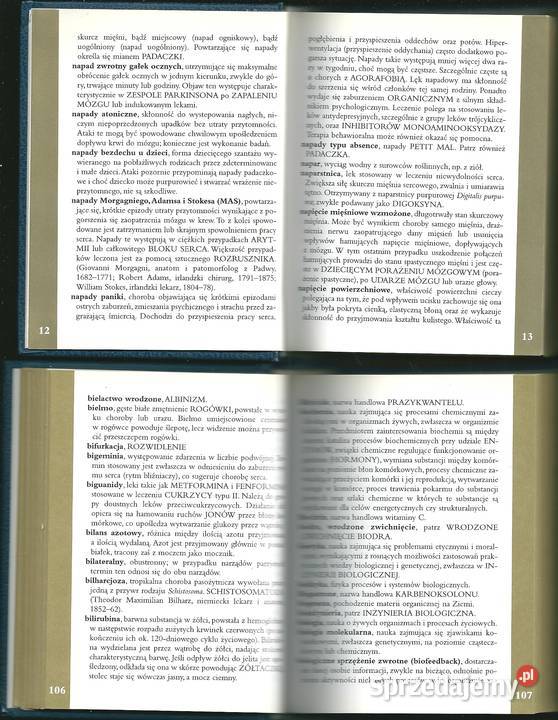 Podręczna encyklopedia medycyny medycyna interna Książki naukowe i popularnonaukowe Książki naukowe i popularnonaukowe Łódź sprzedam