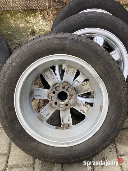 Alufelgi z oponami 15 Vw pomorskie Gdańsk