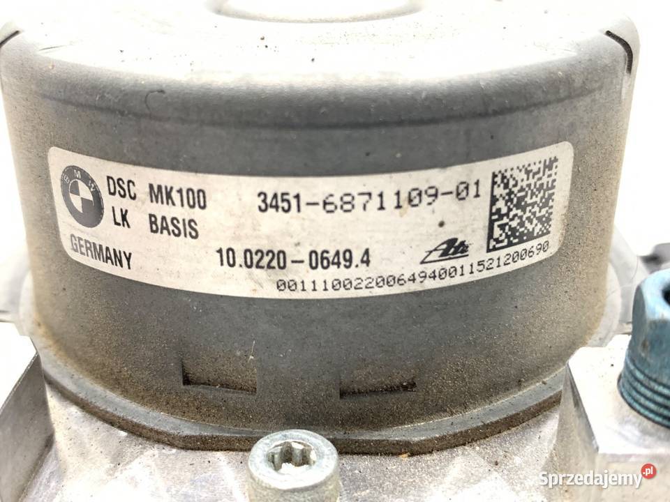 POMPA ABS BMW F30 6871110 20 245 1118 osobowe podkarpackie