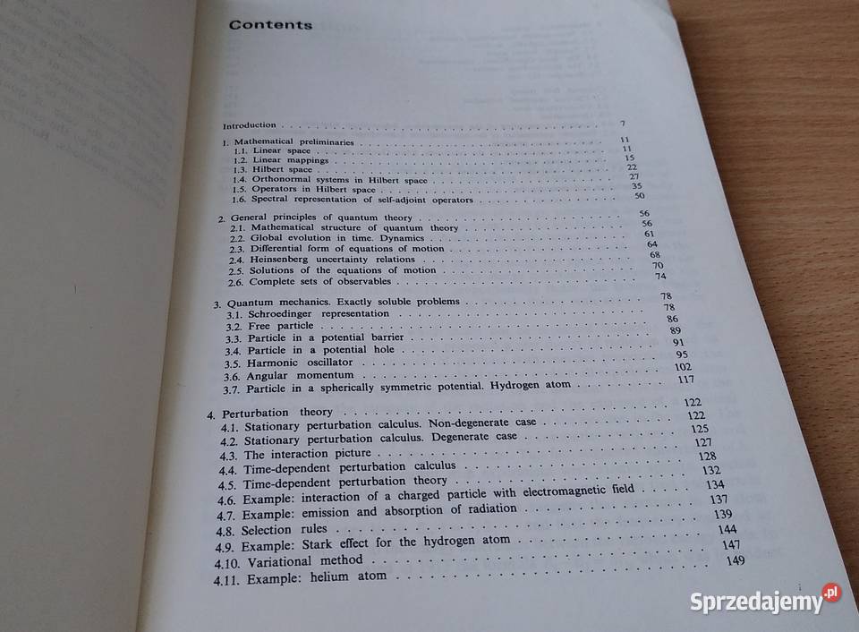 Introduction to quantum theory lecture notes Jan Książki naukowe i popularnonaukowe Gdańsk