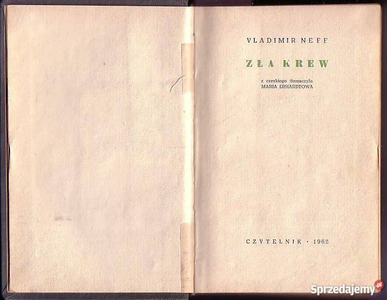 6548 ZŁA KREW VLADIMIR NEFF Czyrna