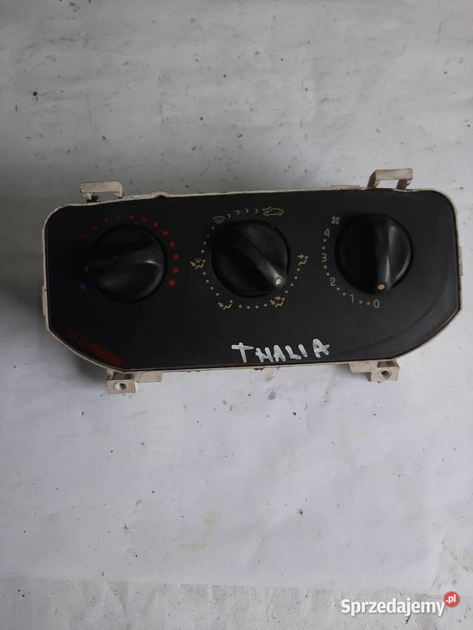 Renault Thalia Clio II panel nawiewu powietrza Panele sterowania, przełączniki łódzkie Ksawerów