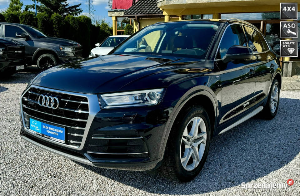 Audi Q5 QuattroSportlinePneumatykaGwarancja FY system Start-Stop Kamienna Góra