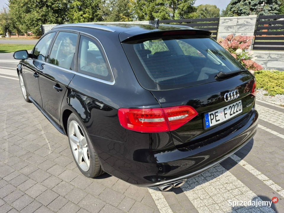 Audi A4 xenon led navi chromy ładny s line A4
