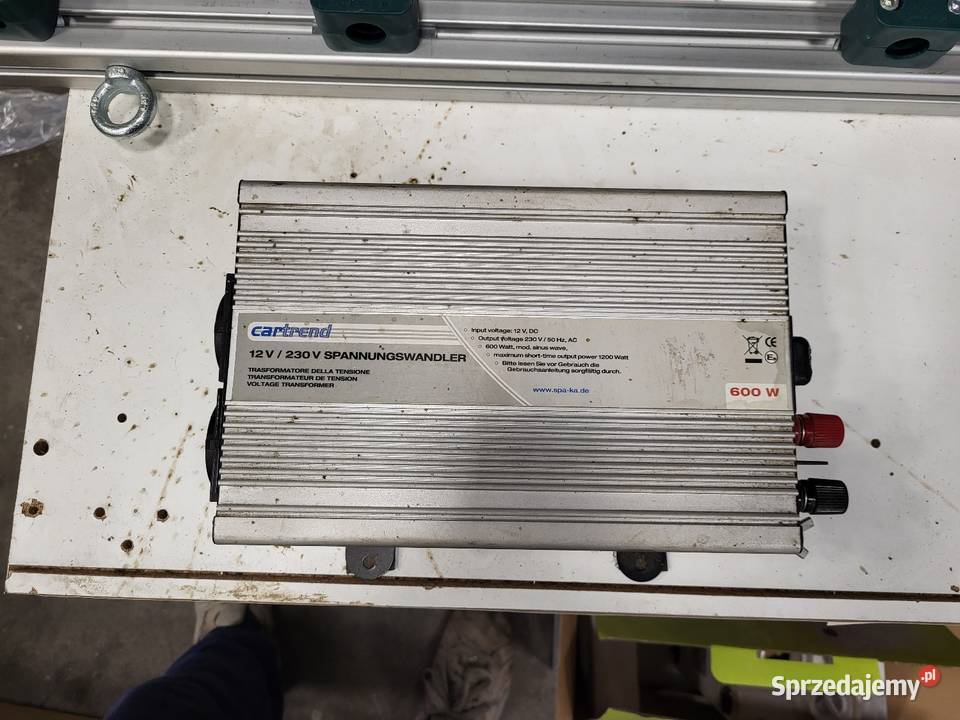 Cartrend przetwornica napiecia 12V 230V 600W Mikołów sprzedam
